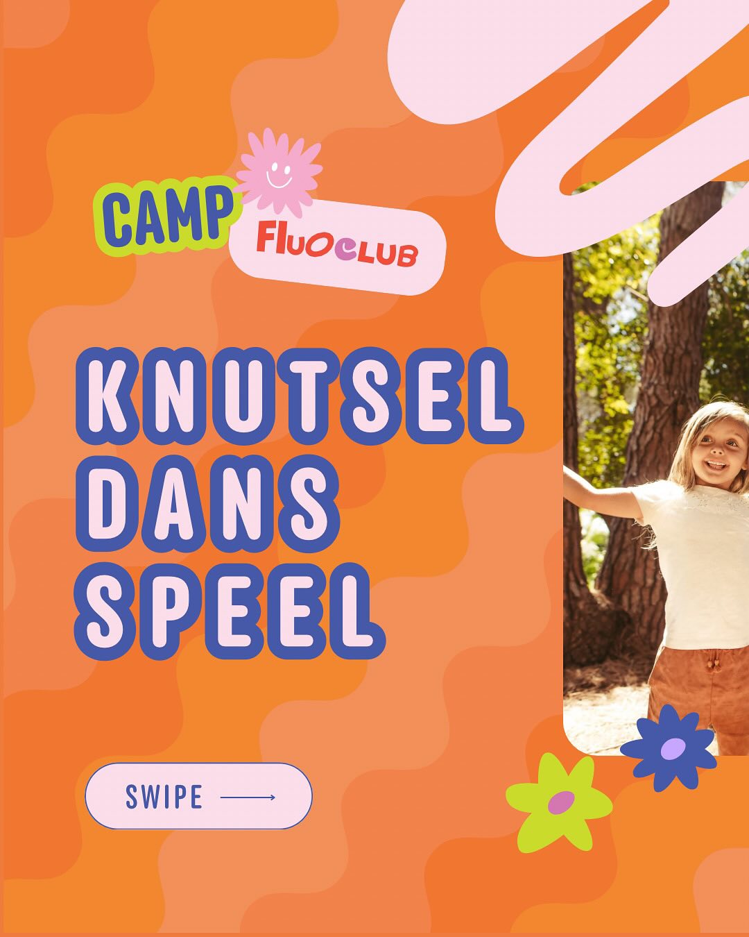 📩INSCHRIJVEN VANAF NU 💛

🎈CAMP FLUO 

Week 1 Juli 28-28-30-31-1(aug) 
Of 
Week 2 Augustus 4-5-6-7-8 

❗️let op, beperkte plaatsen. 
Wij kiezen ervoor om met kleine groepjes te werken. 

Vragen of meer info? 
Stuur gerust een mailtje ! 

Liefs, Charlotte, Isolde (kamp juf) en Jules 🌈