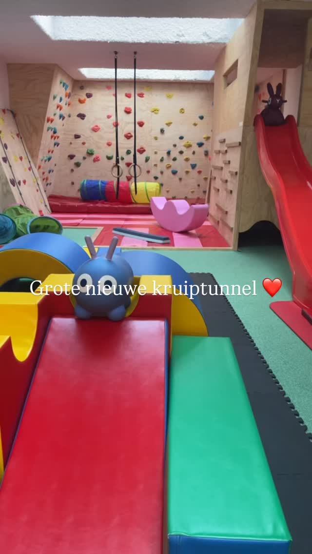 Grote nieuwe kruiptunnel ❤️