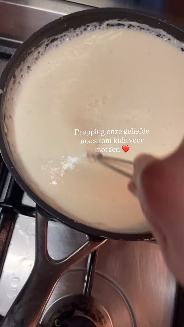Prepping onze geliefde macaroni kids voor morgen ❤️